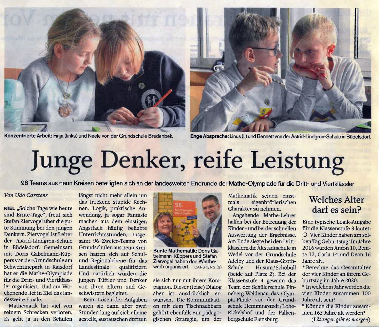 Quelle: SHZ vom 24.02.2019