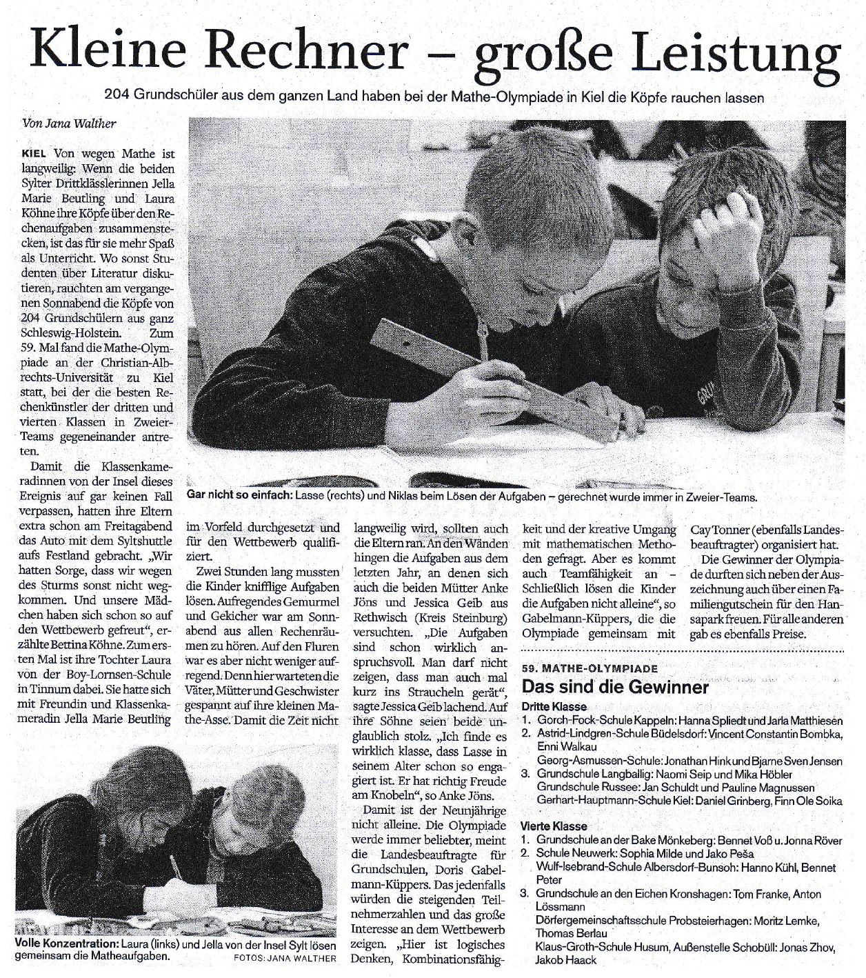 Quelle: SHZ vom 24.02.2020