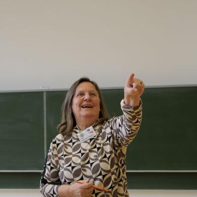 Doris Gabelmann bei der Begrüßung - Foto: Jürgen Küppers