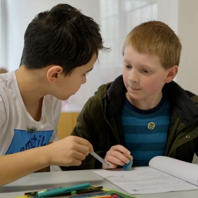 Bei der Klausur - Foto: Jürgen Küppers