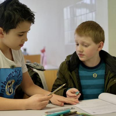 Bei der Klausur - Foto: Jürgen Küppers