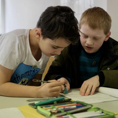 Bei der Klausur - Foto: Jürgen Küppers