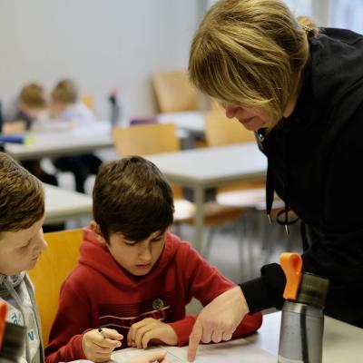 Bei der Klausur - Foto: Jürgen Küppers