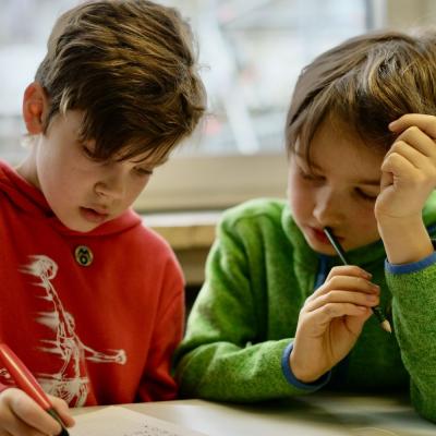 Bei der Klausur - Foto: Jürgen Küppers