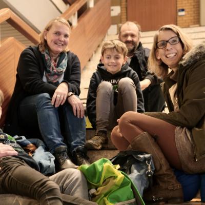 Warten auf die Siegerehrung - Foto: Jürgen Küppers