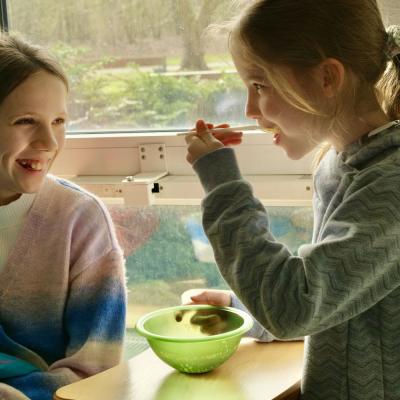 Suppe in der Mittagspause - Foto: Jürgen Küppers