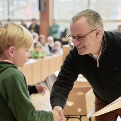 Siegerehrung der Drittklässler - Foto: Jürgen Küppers