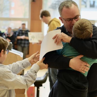 Siegerehrung der Drittklässler - Foto: Jürgen Küppers