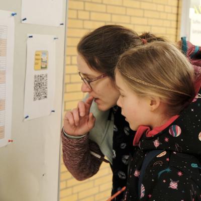 Bei der Anmeldung - Foto: Jürgen Küppers