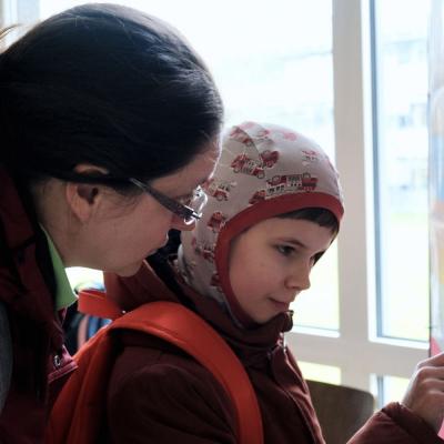 Bei der Anmeldung - Foto: Jürgen Küppers