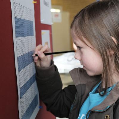 Bei der Anmeldung - Foto: Jürgen Küppers