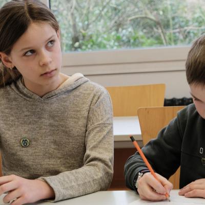 Bei der Klausur - Foto: Jürgen Küppers