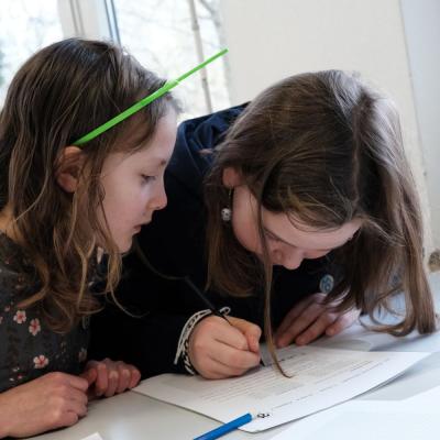 Bei der Klausur - Foto: Jürgen Küppers