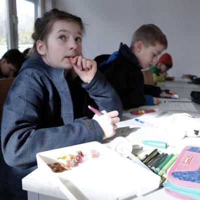 Bei der Klausur - Foto: Jürgen Küppers