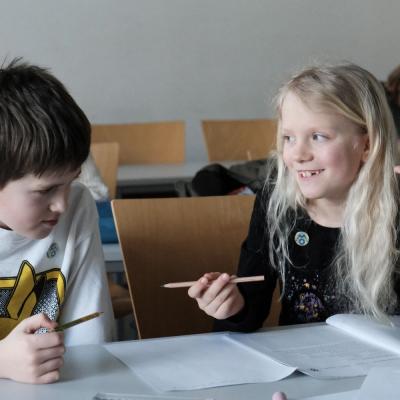 Bei der Klausur - Foto: Jürgen Küppers