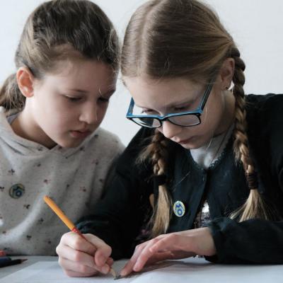 Bei der Klausur - Foto: Jürgen Küppers