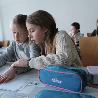 Bei der Klausur - Foto: Jürgen Küppers