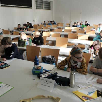 Bei der Klausur - Foto: Jürgen Küppers