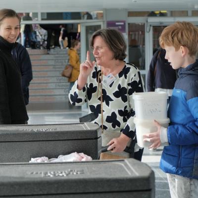 Aufbau des Essens - Foto: Jürgen Küppers