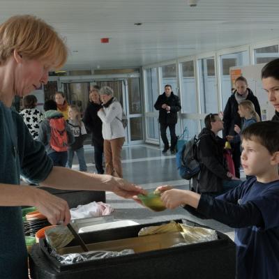 Nach der Klausur gab es Suppe - Foto: Jürgen Küppers