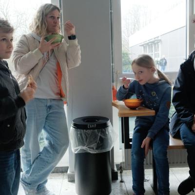 Die Suppe hat allen gut getan - Foto: Jürgen Küppers