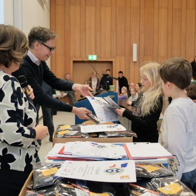 Siegerehrung der Drittklässler - Foto: Jürgen Küppers