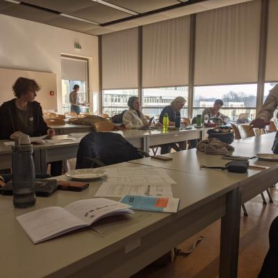 Korrektur der fertigen Klausuren