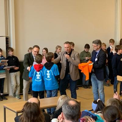 Bild 136: Siegerehrung der Viertklässler