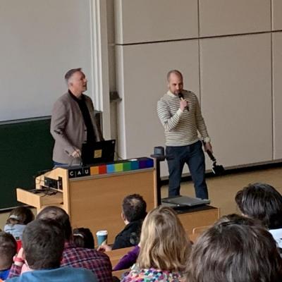 Bild 58: Ein paar Worte zum Filmprojekt