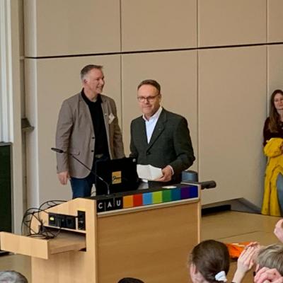 Bild 129: Der Kieler Schulrat Michael Harder