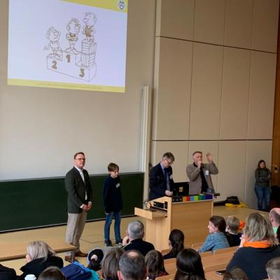 Bild 132: Siegerehrung der Viertklässler