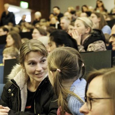 Bild 46: Begrüßung der Drittklässler, Foto: Jürgen Küppers