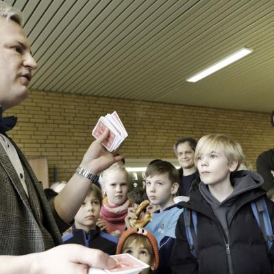 Bild 106: Zauberkünstler Jeff de Fire, Foto: Jürgen Küppers