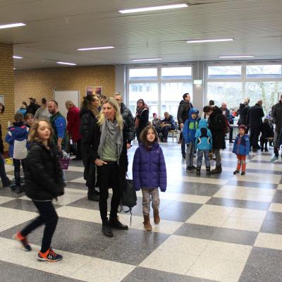 Ankommen vor den Hörsälen