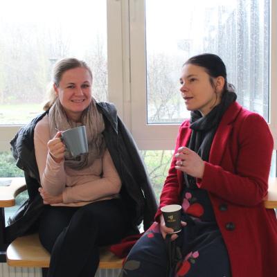 Der Kaffee wird gut angenommen