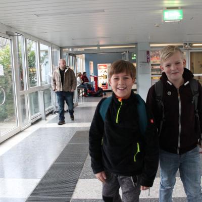 Die ersten Denksportler kamen nach etwa einer Stunde aus dem Seminarraum zurück