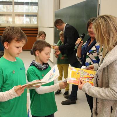 Siegerehrung der Drittklässler