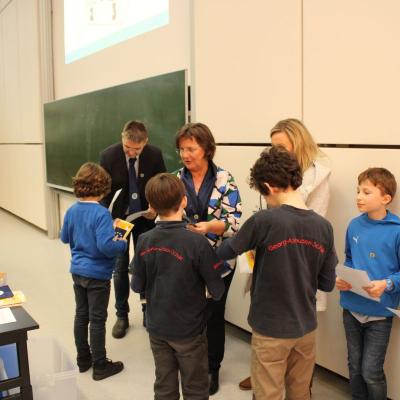 Siegerehrung der Drittklässler