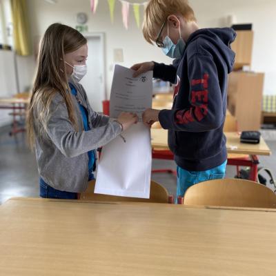 Grundschule Leck Enge-Sande, Klasse 4