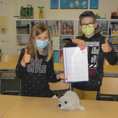 Schule am See Holtsee, Klasse 3